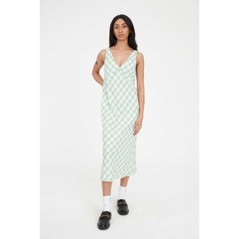 Huffer Celine Tie Midi Dress image number 3